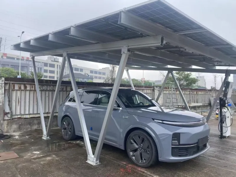 Aluminum W Type Solar Carport Mount