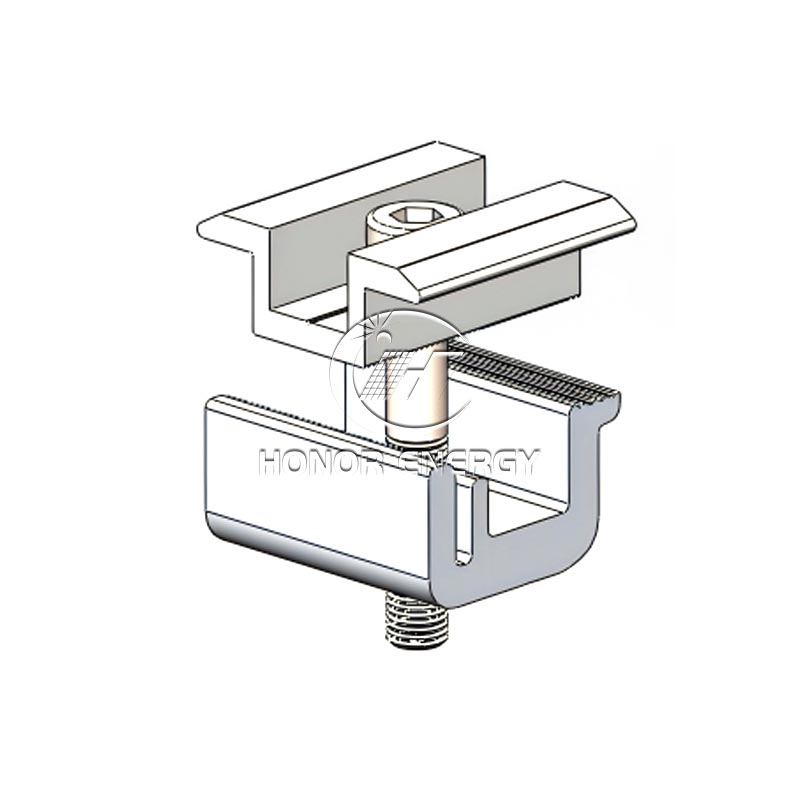 Середній затискач No Drill Solar