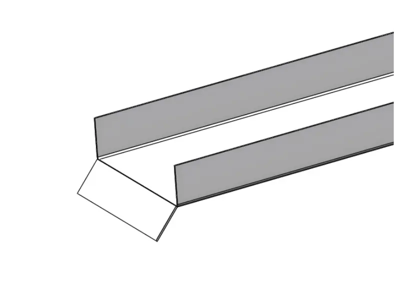 Сонячний горизонтальний водонепроникний канал