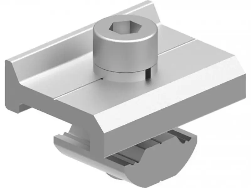 Затискач для сонячних рейок